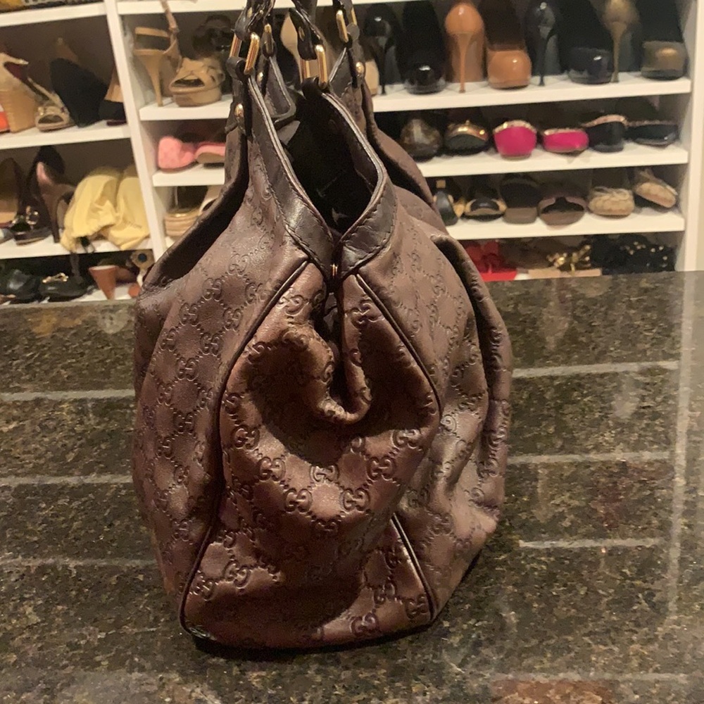 GUCCI Sukey Tote Guccissima Leather XL bag - Picture 3 of 14
